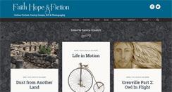 Desktop Screenshot of faithhopeandfiction.com